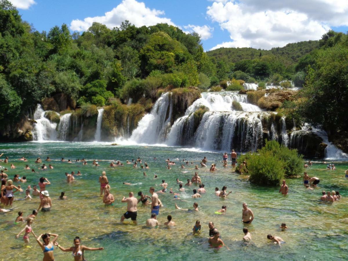 Villa Scolopax Rusticola Skradin With Heated Pool Exterior foto